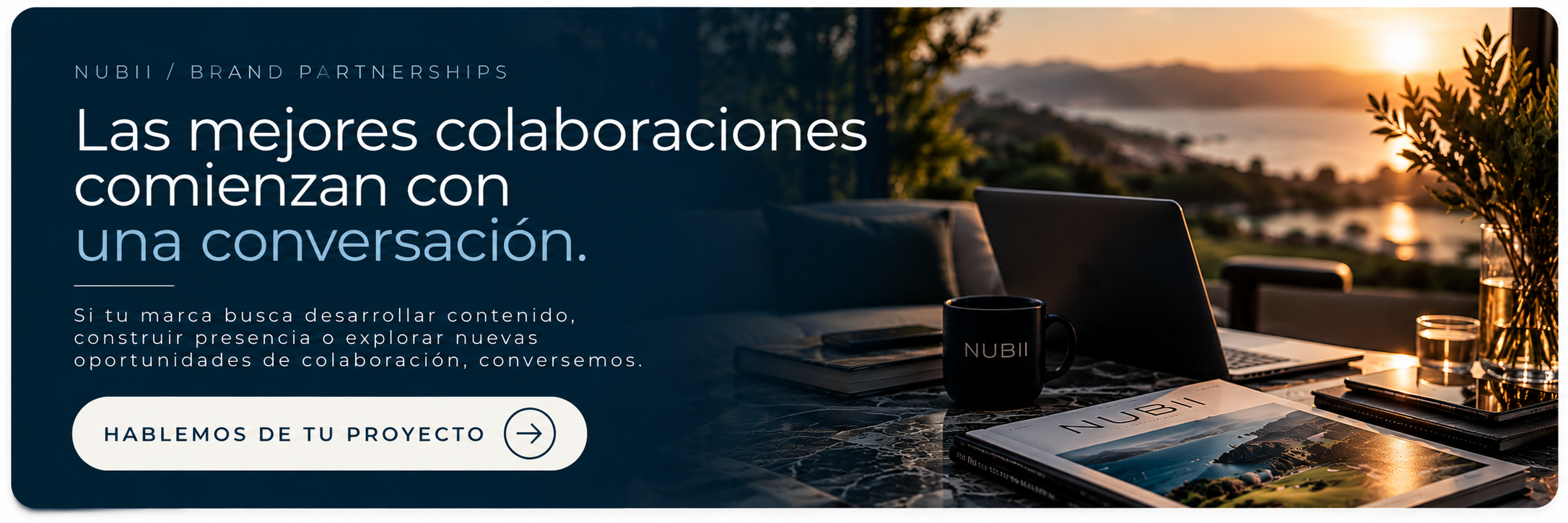 Colaboraciones que comienzan conversando Colaboraciones que comienzan conversando